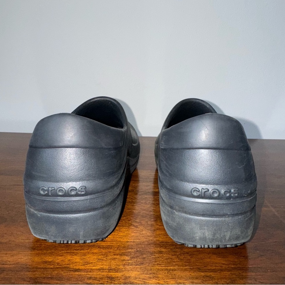 Crocs Women’s Neria Pro II Work Clog Black Size 6 - Picture 6 of 9